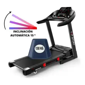 Linio Trotadora eléctrica 3.25 hp alta gama inclinación automática oferta