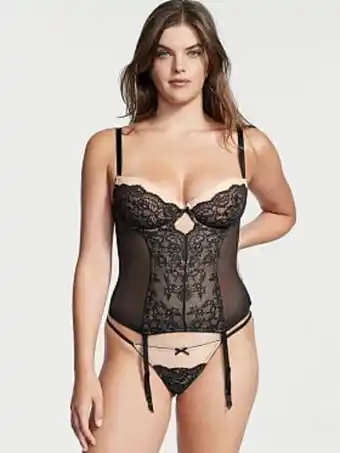 Victoria's Secret Lace corset top & v-string set oferta
