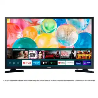 Smart tv led televisor samsung 32" t4202 hd