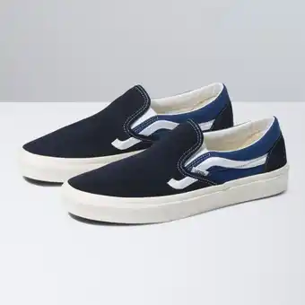 Vans Zapatillas ua classic slip-on sidestripe navy oferta