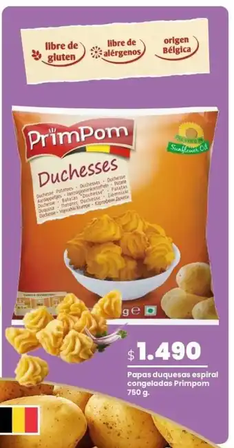 Cugat Primpom Papas duquesas espiral congeladas 750g oferta