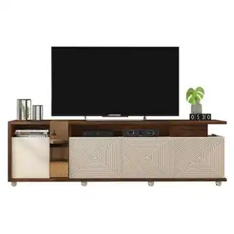 Linio Rack tv columbus m-287 chocolate-vainila oferta