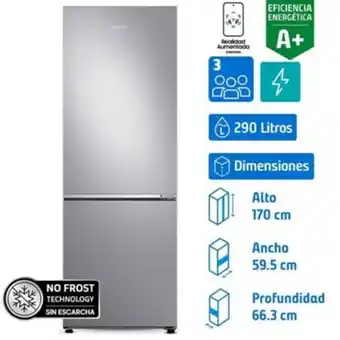Linio Refrigerador bottom mount 290 litros oferta