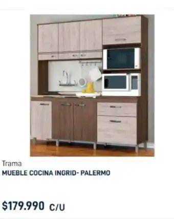 Construmart Trama Mueble Cocina Ingrid - Palermo oferta