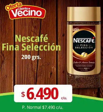 Supermercado El Trébol Nescafé Fina Selección 200g oferta