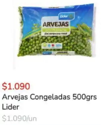 Super Bodega a Cuenta Arvejas Congeladas 500g Lider oferta