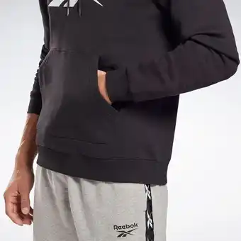 Reebok Polerón reebok identity de lana negro oferta