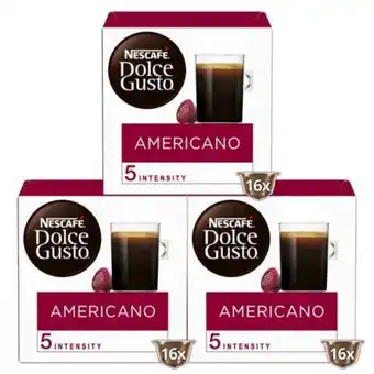 Linio Dolce gusto cápsulas café americano x3 cajas oferta