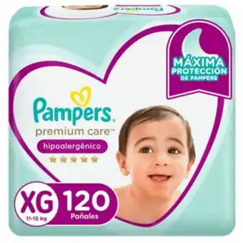 Linio Pañales pampers premium care talla xg 120 un oferta