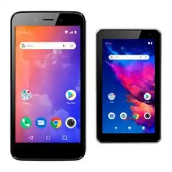 Abcdin Pack celular bmobile ax1076 pro 32gb negro azul wom + tablet t70 7 pulgadas sc9832 32gb plata negro oferta