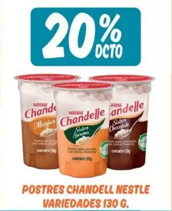 Mayorista 10 Nestle Postres Chandell Variedades 130g oferta