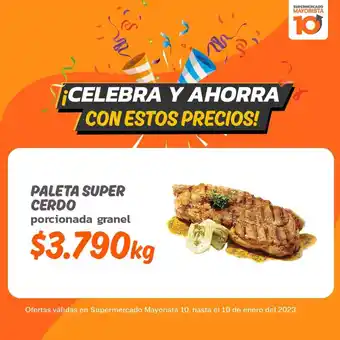 Mayorista 10 Paleta Super Cerdo oferta