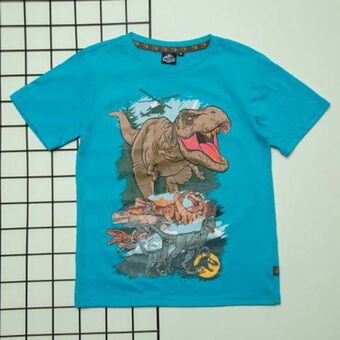 Linio Jurassic world polera manga corta niño algodón oferta