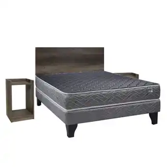 Colchones Celta Cama europea génesis 2 plazas + set alba grey oferta