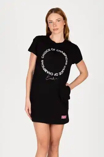Vestido champan negro everlast