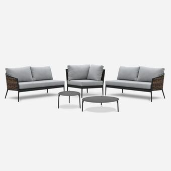 Rosen Seccional de terraza namua 3 piezas oferta
