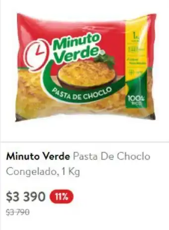 Lider Minuto Verde Pasta de Choclo Congelado 1kg oferta