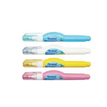 Pack 24 corrector liquido lapiz mini 3ml colores hand