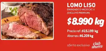 Unimarc Lomo Liso oferta