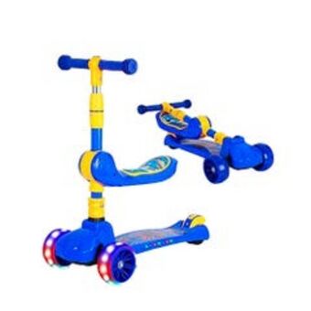 Abcdin Scooter con asiento everkids blue oferta