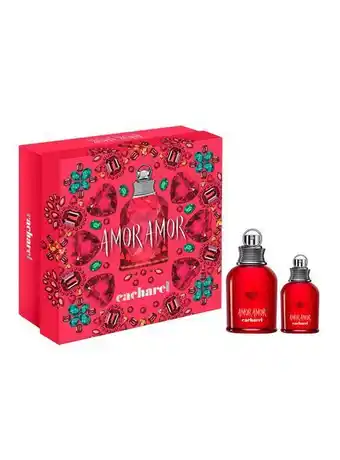 Paris Set perfume amor amor edt mujer 100 ml + mini edt 30 ml xmas oferta