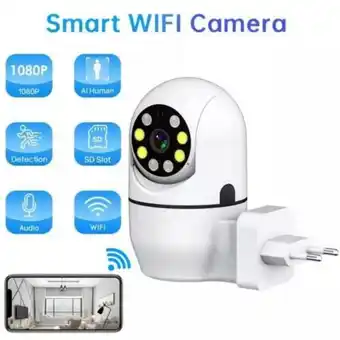 Linio Cámara ip con enchufe wifi inalámbrica ptz cámara seguridad oferta