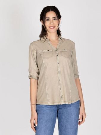 Lineatre Blusa con botones lineatre oferta