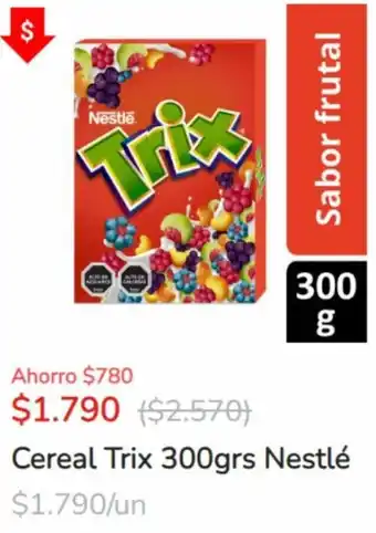 Super Bodega a Cuenta Cereal Trix 300g Nestlé oferta