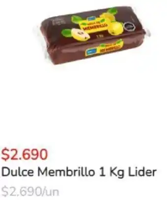 Super Bodega a Cuenta Lider Dulce Membrillo 1kg oferta