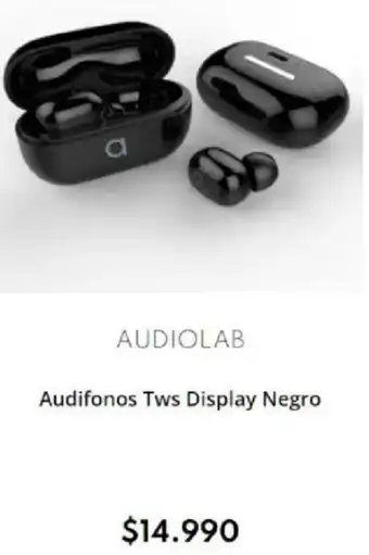 Casa Royal Audiolab Audífonos Tws Display Negro oferta