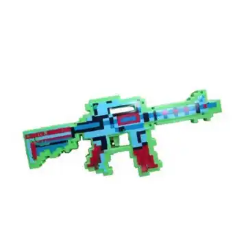 Linio Pistola con luz y sonido minecraft verde oferta