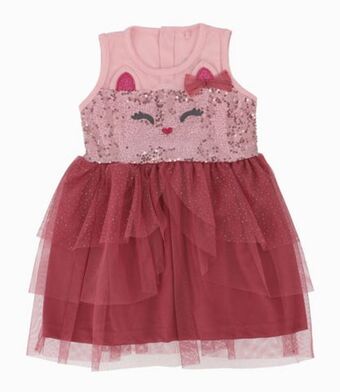 Limonada Vestido bebé con diseño de gato limonada palo rosa oferta