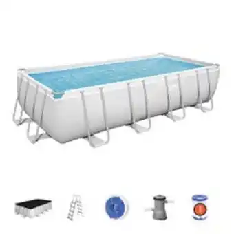 Abcdin Piscina bestway power steel™ rectangular 56670 g oferta