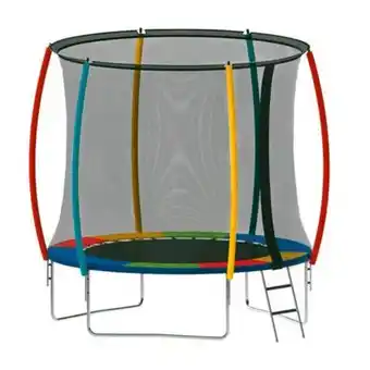 Linio Scoop cama elástica 3.05 mts 10 ft multicolor oferta
