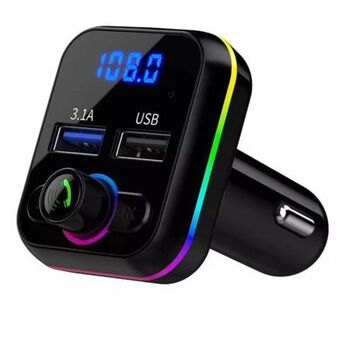 Linio Receptor bluetooth autos transmisor fm mp3 carga rapida usb oferta