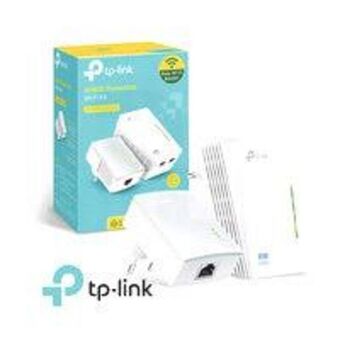 Extensor plc (vía red eléctrica) av600 + wifi n300 tl-4220kit