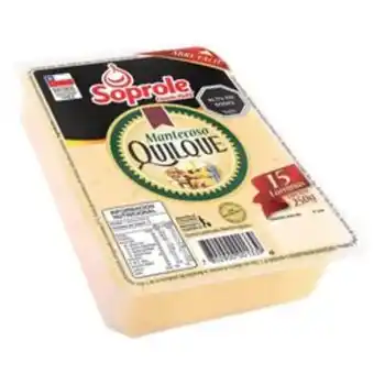 Unimarc Queso mantecoso soprole quilque laminado 250 g oferta