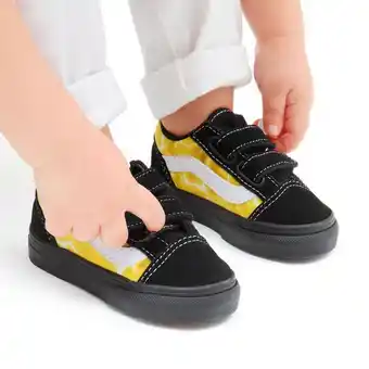 Vans Zapatillas td old skool v glow lightning black/yellow oferta