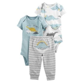 Falabella Conjunto 3 piezas pantalón y 2 bodies bebe niño oferta