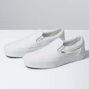 Vans Zapatillas ua classic slip-on platform true white oferta
