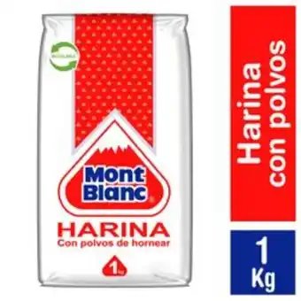 Unimarc Harina mont blanc con polvos 1 kg oferta