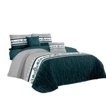 Linio Cobertor quilt de verano + juego de sabanas king oferta