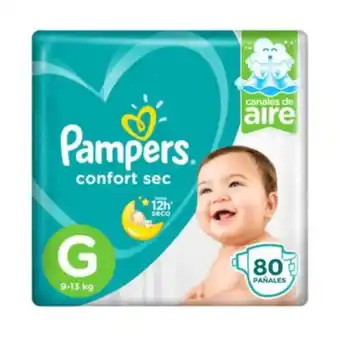 Linio Pañal pampers confort sec g-80 pañales oferta