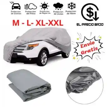 Linio Carpa funda cubre auto impermeable gruesa con chiporro775xxl oferta