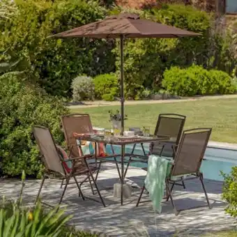 Linio Juego de comedor de terraza menorca 4 personas. oferta