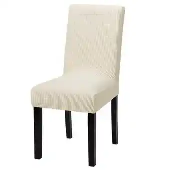 Linio Pack de 6 fundas para sillas de comedor, de tela cuadrille oferta