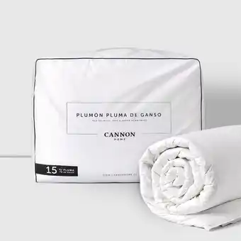 Cannon Home Plumón de plumas 2 plazas 15% pluma de pecho oferta