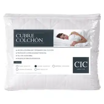 Falabella Cubrecolchón 2 plazas 150x200cm cic cubre colchon oferta