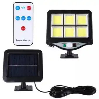 Linio Foco led con panel solar control remoto foco solar exterior oferta