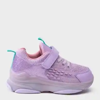 Falabella Yamp zapatilla urbana niña luces con ruedas morado oferta